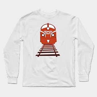 Magyar Train Engine Long Sleeve T-Shirt